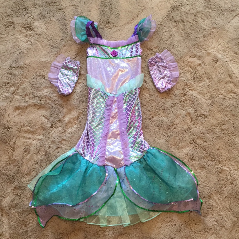 Mermaid Princess Halloween Costume Dress